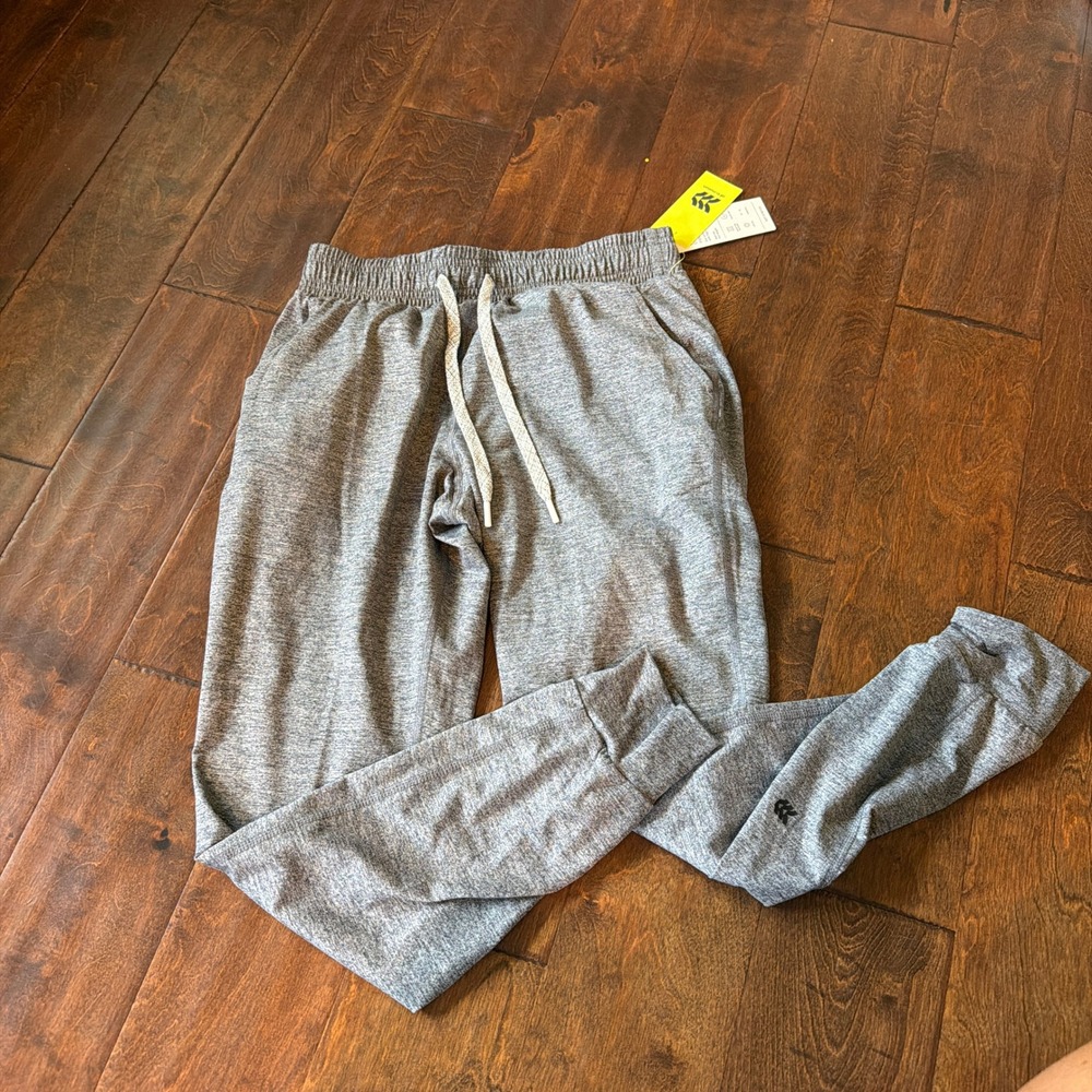 All in Motion Women Soft Stretch Jogger Heather Gray Mid Rise Athletic Pants XS